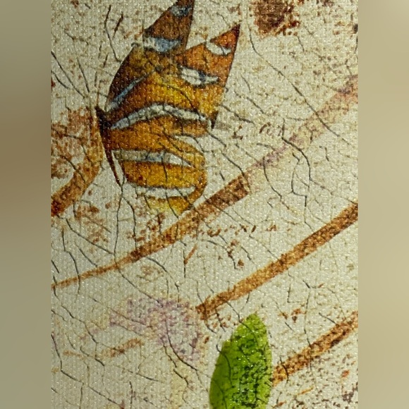 Art Color Bird On Stretched Canvas Outer Dimensions12in x 16in Home Decor Nature - Picture 9 of 12